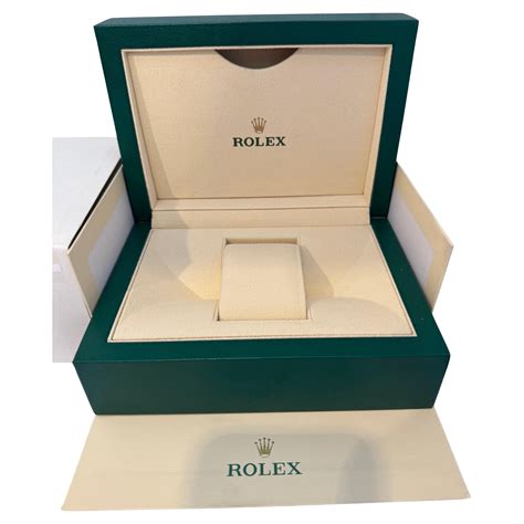 empty Rolex box